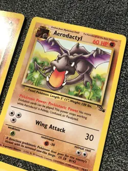 Pokemon TCG Vintage 12 Card Lot Rare Legendary Fossil/Neo/Rocket/Genesis LP - Image 5