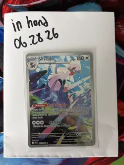 Silvally - 095/084 - English - Pitch Black IR - Prerelease - CARD IN HAND - Image 5
