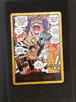 DON!! Card (Alternate Art) (Gold) [The Time of Battle] Foil Near Mint - Image 1