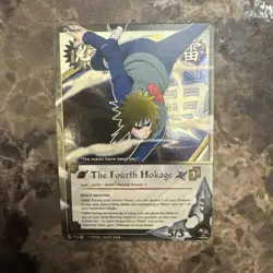 Naruto ccg The Fourth Hokage 712 2007SP *RARE FOIL CARD* - Image 1