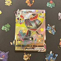 Dragapult Vmax SWSH097 NM -Ultra Rare Pokemon Card- Black Star Promo (9q) - Image 1
