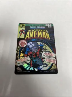 The Astonishing AntMan Borderless Comic Foil Superhero’s Card #0397 MTG LP - Image 1