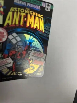 The Astonishing AntMan Borderless Comic Foil Superhero’s Card #0397 MTG LP - Image 2
