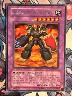Elemental Hero Rampart Blaster DP1-EN012 YuGiOh CARD RARE - Image 1