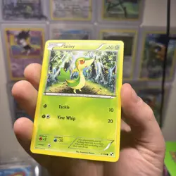 Snivy - 1/114 (Cosmos Holo) 001/114 - Miscellaneous Cards & Products - PTCG - LP - Image 1