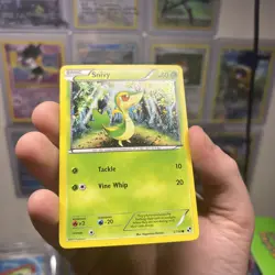 Snivy - 1/114 (Cosmos Holo) 001/114 - Miscellaneous Cards & Products - PTCG - LP - Image 2