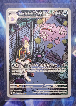 Team Rocket's Weezing - Illustration Rare SV10: Destined Rivals 199/182 NM Card - Image 3
