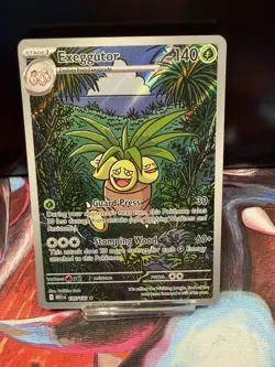 Pokemon TCG Exeggutor 135/132 Mega Evolution English Illustration Card NM - Image 1