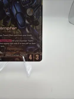 Gundam Card Game Kampfer GD03-017 LR+ Kampfer LR+ NM/M Fast Shipping - Image 4