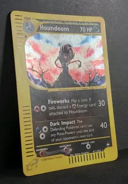 Houndoom H11/H32 Holo Aquapolis Vintage 2002 Pokemon Rare Card WOTC e-series ENG - Image 5
