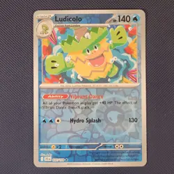 Ludicolo 037/159 - Journey Together - Rare Reverse Holo Pokemon Card - NM - Image 1