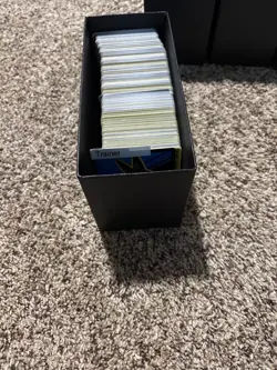 bulk Pokemon cards about 4 etbs worth sorted by type - Image 3