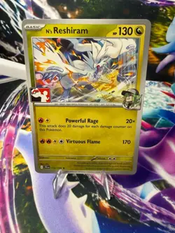 N'S RESHIRAM 116/159 PRIZE PACK SERIES CARDS Rare Pokemon - Image 1
