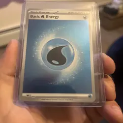 Basic Water Energy 003 2026 Pokemon Mega Evolution Holo Card NM+ - Image 1