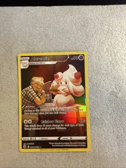 Pokemon Alcremie TCG TG08/TG30 Brilliant Stars Full Art Ultra Rare Holo Card - Image 1