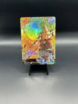 Broly FB08-088 Alternate Art Saiyan Pride collectible Dragon Ball Super Fusion - Image 1