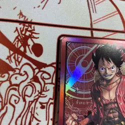 One Piece English Monkey.D.Luffy ST01-001 Leader Foil - Lightly Played - Image 5