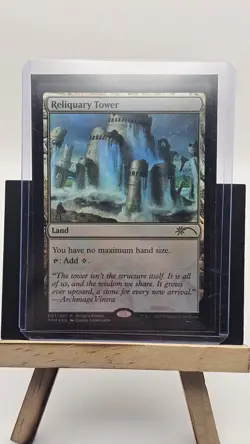 1x FOIL RELIQUARY TOWER - Promo - MTG - Magic the Gathering - Image 1