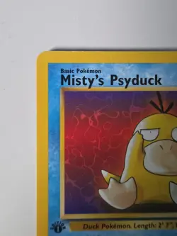 Pokemon Card Misty's Psyduck 90/132 1st Edition Gym Challenge WOTC Vintage EX/NM - Image 5