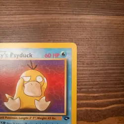 Misty's Psyduck 90/132 Gym Challenge Pokemon Card WOTC - Image 4