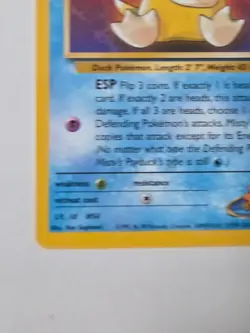 Pokemon TCG Gym Challenge Misty's Psyduck Card 90/132 Regular Common - Image 2