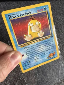 Pokemon TCG Gym Challenge Misty's Psyduck Card 90/132 Regular Common LP/NM - Image 3