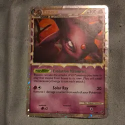 Pokemon TCG Espeon Prime Holo Card 81/90 HGSS Undaunted Rare - Image 1