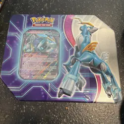 Pokemon Trading Card Games Paradox Destinies Iron Crown ex Tin - Image 1