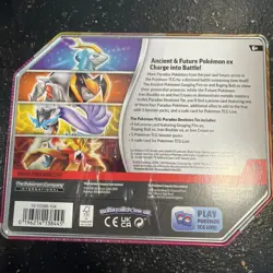 Pokemon Trading Card Games Paradox Destinies Iron Crown ex Tin - Image 2