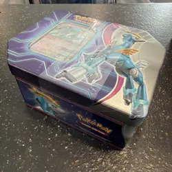 Pokemon Trading Card Games Paradox Destinies Iron Crown ex Tin - Image 4