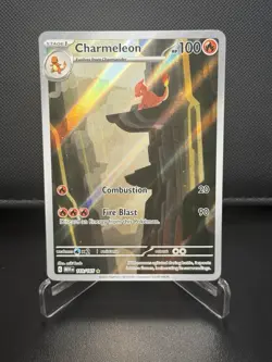 Pokemon TCG Charmeleon Scarlet Violet-151 Illustration Rare Card 169/165 - Image 1