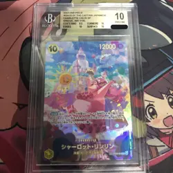 BGS 10 Charlotte Linlin SP OP03-114 Wings Of The Captain One Piece Card Japanese - Image 1