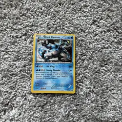 Black Kyurem XY160 XY Promo Holo Basic Pokemon TCG Card English NM - Image 1