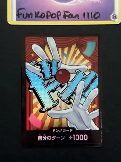 DON !! Card Buggy ONE PIECE Card The Best Vol.2 PRB-02 Japanese Holo - Image 1