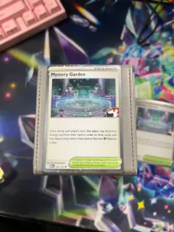 Mystery Garden 122/132 HOLO PLAY STAMP PRIZE PACK - NM Pokemon Card - Image 1