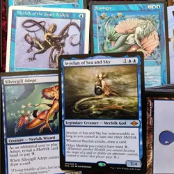 Commander Magic Deck 100 Cards = Sveylun of Sea and Sky **MERFOLK Tribal God** - Image 1