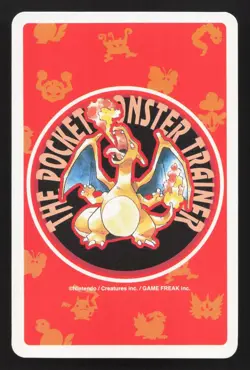 Caterpie Pocket Monster Poker Red Charizard LP Japanese Pokemon Card TCG - Image 2