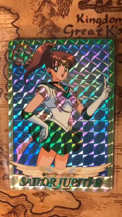 Vintage Sailor Moon Card HOLO #290 Prism Patch Carddass Grafitti Bandai Part 7 - Image 1