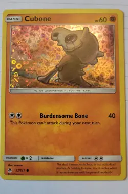 Cubone 57/131 General Mills Promo Card Near Mint - Image 1