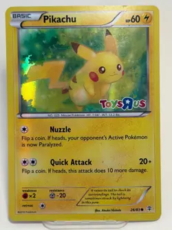 Pikachu (Toys R Us) 026/083 Holo Miscellaneous Cards & Products Pokemon DMG - Image 1