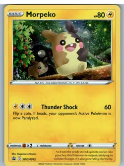 Morpeko - Promo SWSH: Sword & Shield Promo Cards SWSH012 NM - Image 1