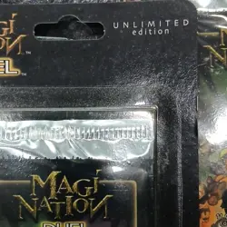 17- Magi-Nation Duel Unlimited Booster Pack 11 Cards VINTAGE 2001 - Image 3