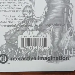 17- Magi-Nation Duel Unlimited Booster Pack 11 Cards VINTAGE 2001 - Image 5