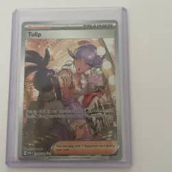 Pokemon TCG Tulip Paradox Rift Holo Card 259/182 Special Illustration Rare Mint - Image 1