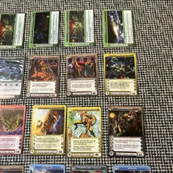 Chaotic 32 cards Lot, Creatures Locations Attacks 29 Uncommons 3 Commons - Image 4