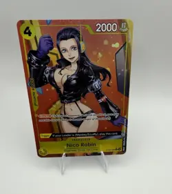 Bandai One Piece Card Game Nico Robin ST29-009 Egghead Foil Trigger Blocker EN - Image 1