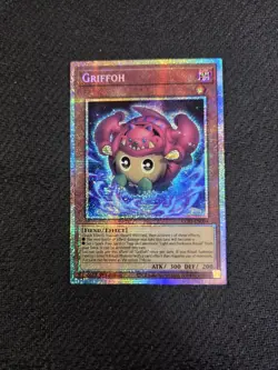 YUGIOH Griffoh (CORI-EN004) Starlight Rare 1st Edition Near Mint - Image 1
