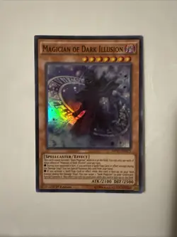 Yugioh Magician of Dark Illusion MP17-EN072 Super Rare 1st Ed NM - Image 1