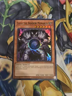 Caius the Shadow Monarch OP19-EN004 OTS Tournament Pack 19 Unlimited - Image 1