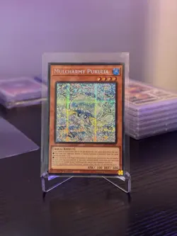 2025 YU-GI-OH! MULCHARMY PURULIA MP25-EN085 1ST EDITION PRISMATIC SECRET RARE - Image 1